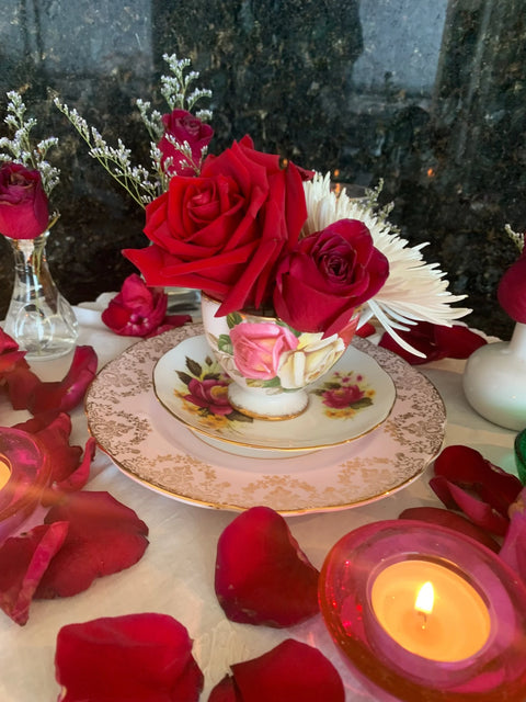 Tea Cup Bouquet